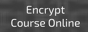 Encrypt Course online