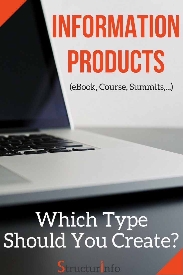 Different Types of Information products definition - Infoproduct - Infopreneur - online business