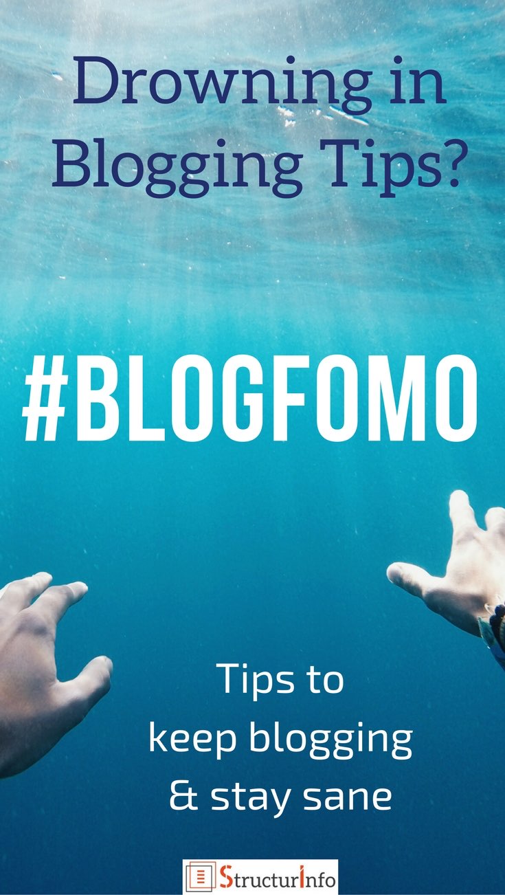 Blogging Tips - BlogFOMO - Make money blogging overwhelm - Blogging stress