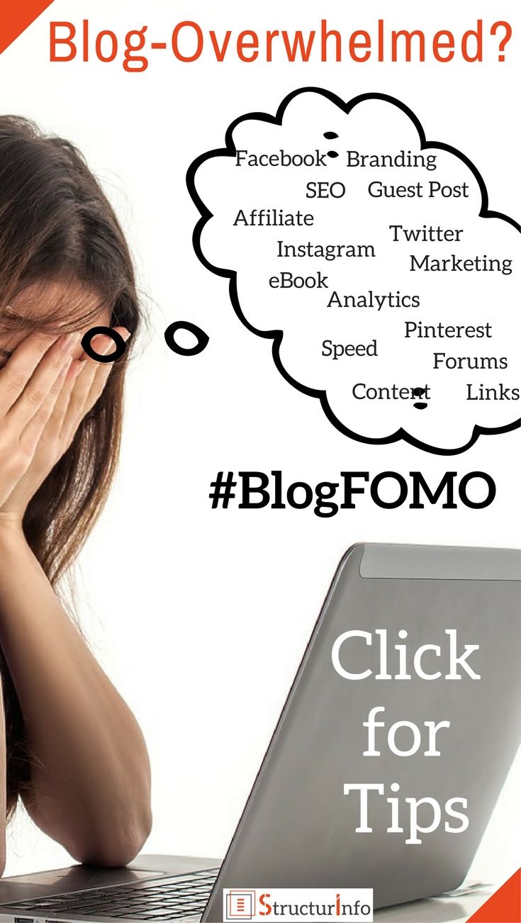 Pin BlogFOMO Blogging Tips Blog organization