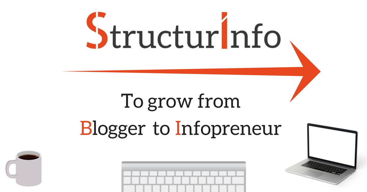 FB StructurInfo From blogger to Infopreneur